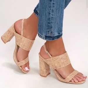 Brand New Cork Sandals